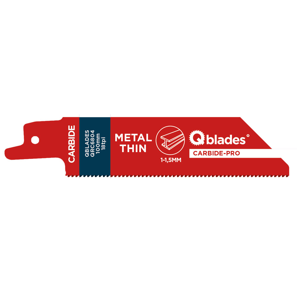 Qblades QRC6804 Carbide Reciprozaag | S522EHM | Metaal 1st.