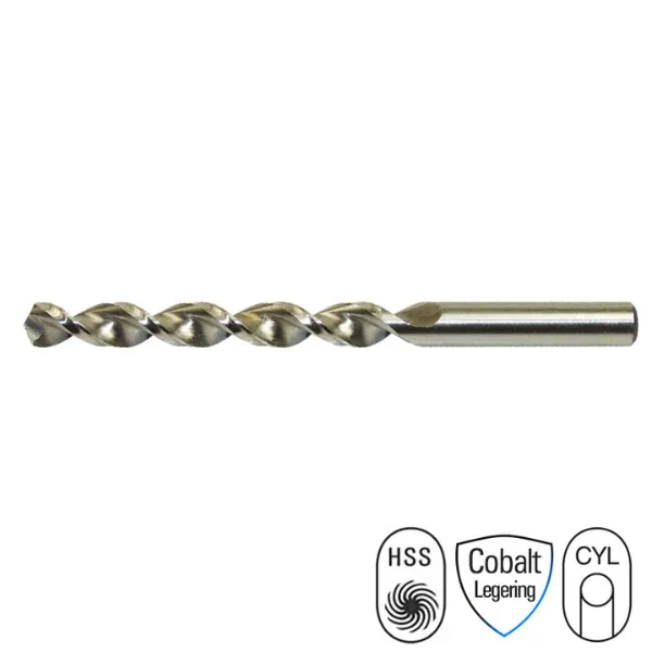 Metaalboor M35 Cobalt TL | Metaal & Hardhout | tot 7.5 mm | 10 stuks