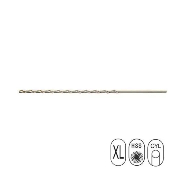 Metaalboor Extra lang HSS | DIN1869 | tot 7.5 mm